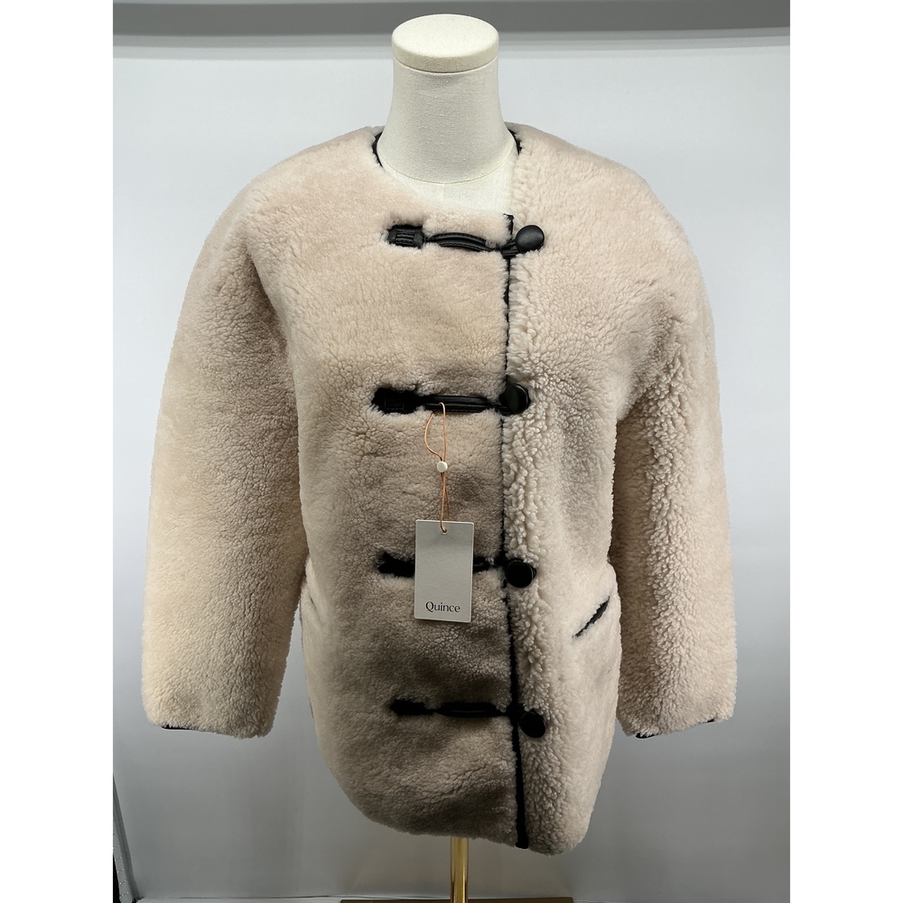 100% Shearling Duffle Jacket